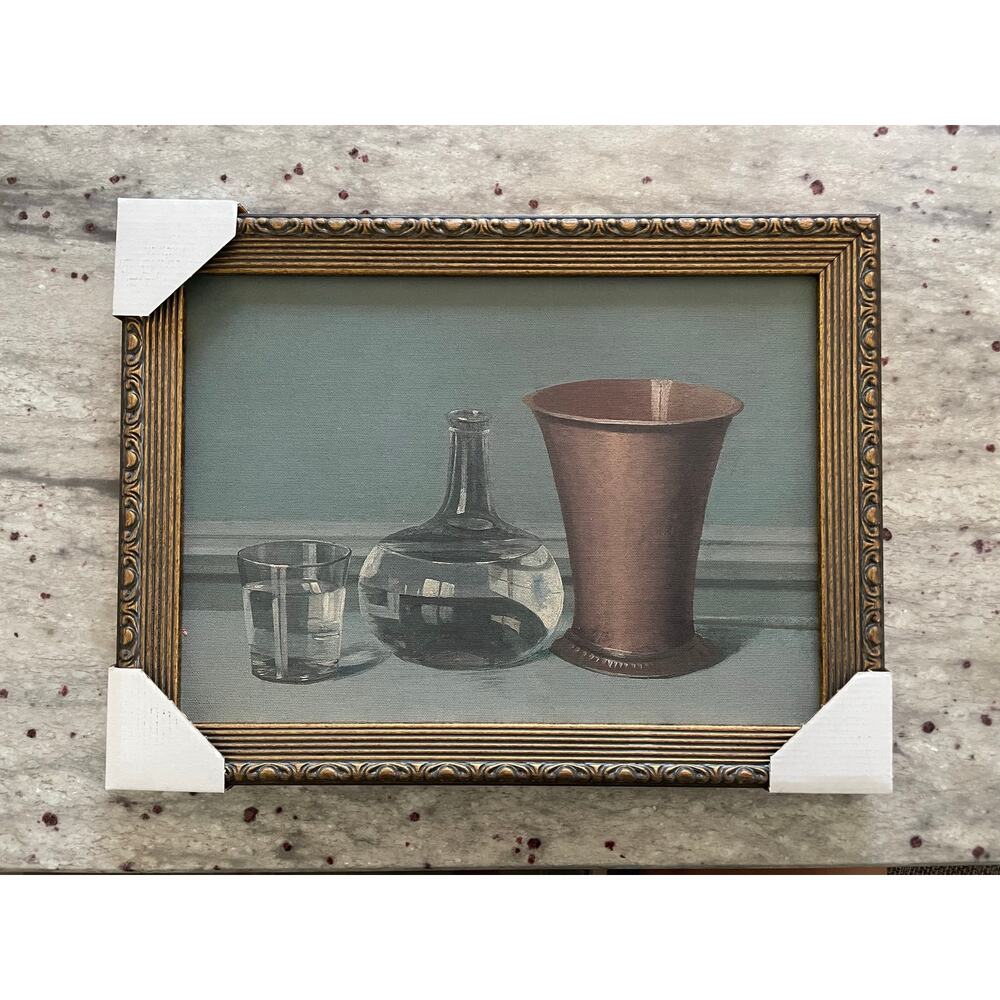 New Target Hearth and Hand Magnolia Carafe Still Life Picture Framed Canvas Art